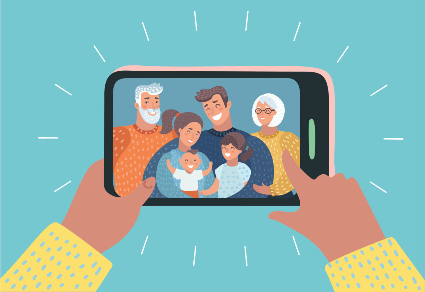 Family-online-conference2-NISAD-01-01 video conferencing